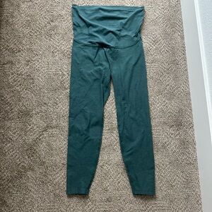 Beyond the Bump Green Leggings and long sleeve top